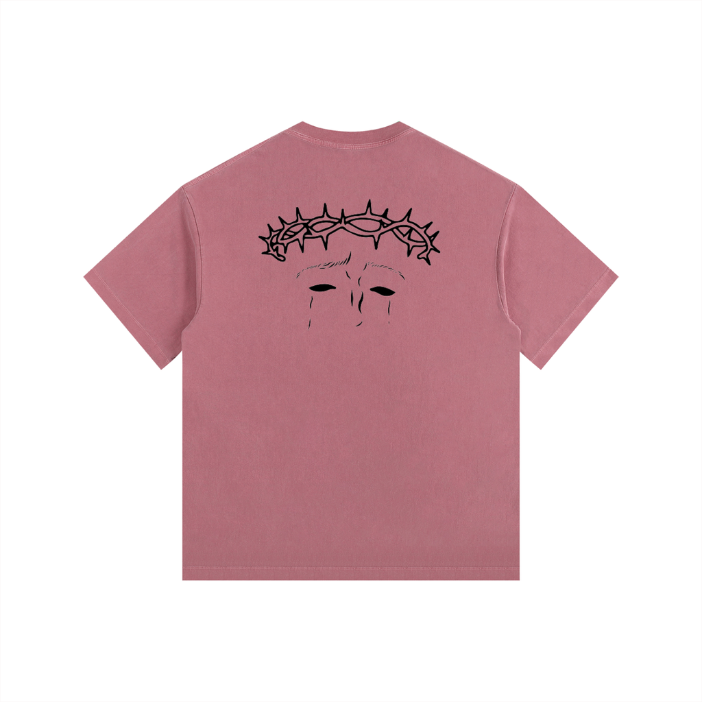 Vintage Washed Oversized Cotton T-Shirt