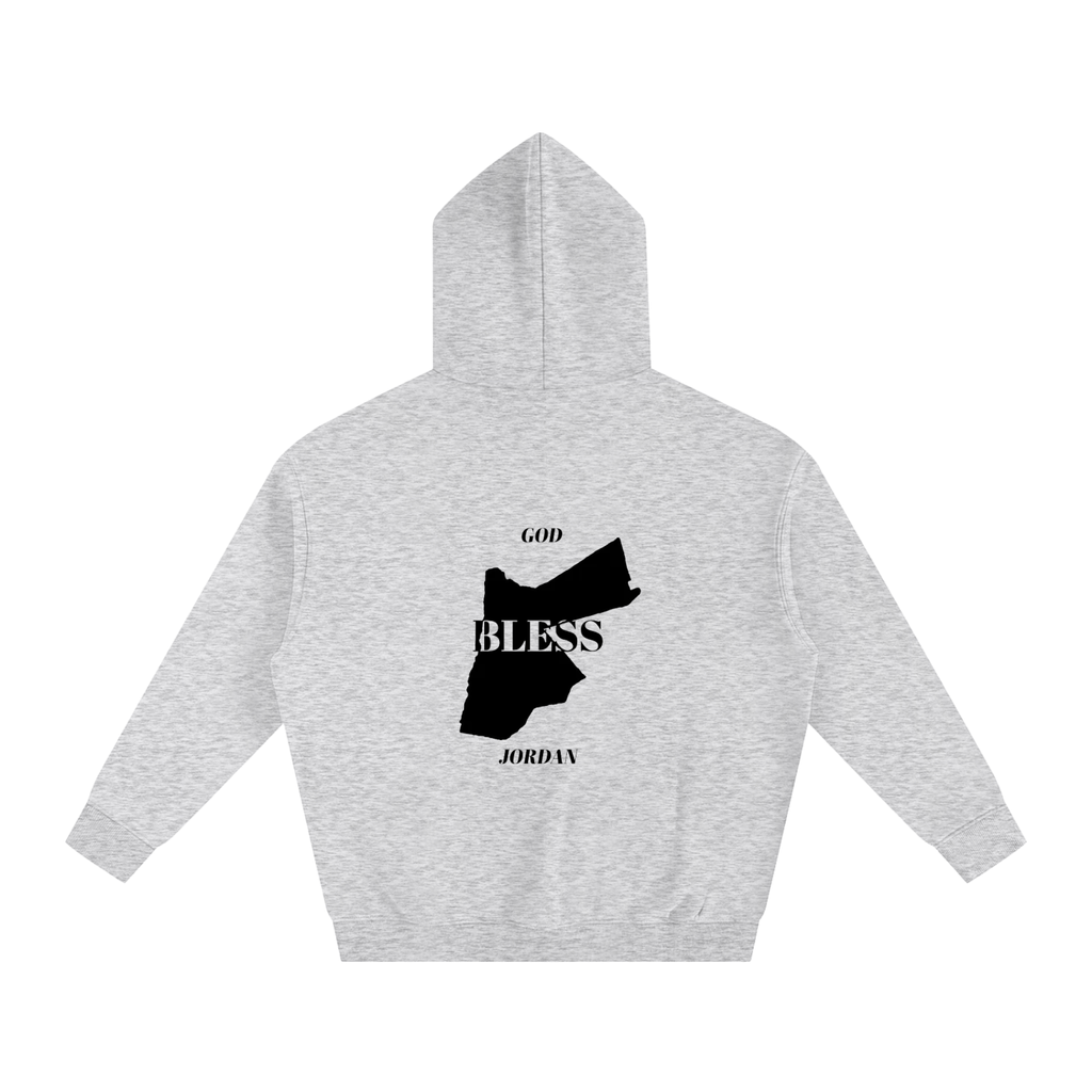 God Bless Jordan - Oversize Fleeced Hoodie