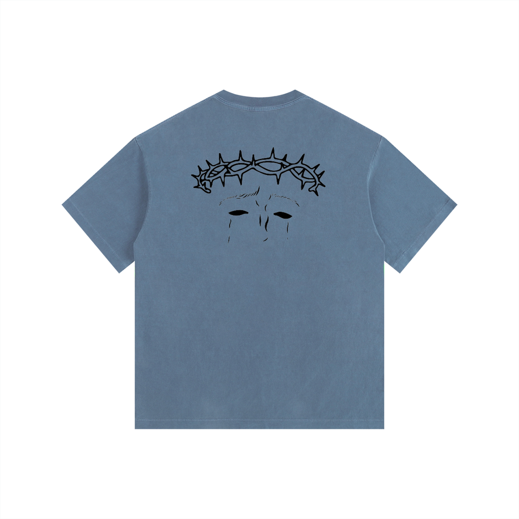 Vintage Washed Oversized Cotton T-Shirt