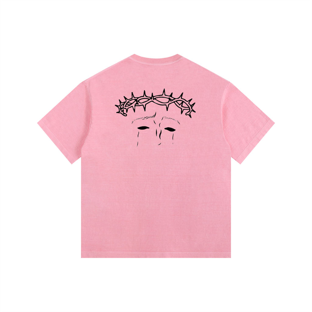 Vintage Washed Oversized Cotton T-Shirt