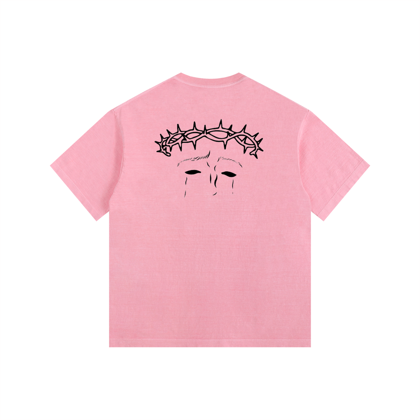 Vintage Washed Oversized Cotton T-Shirt