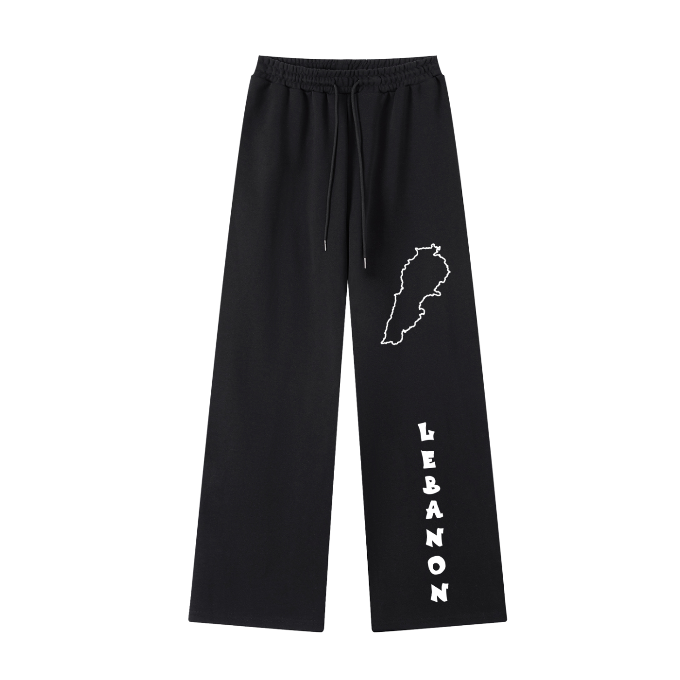 “Lebanon” - Essential Straight-Leg Sweatpants