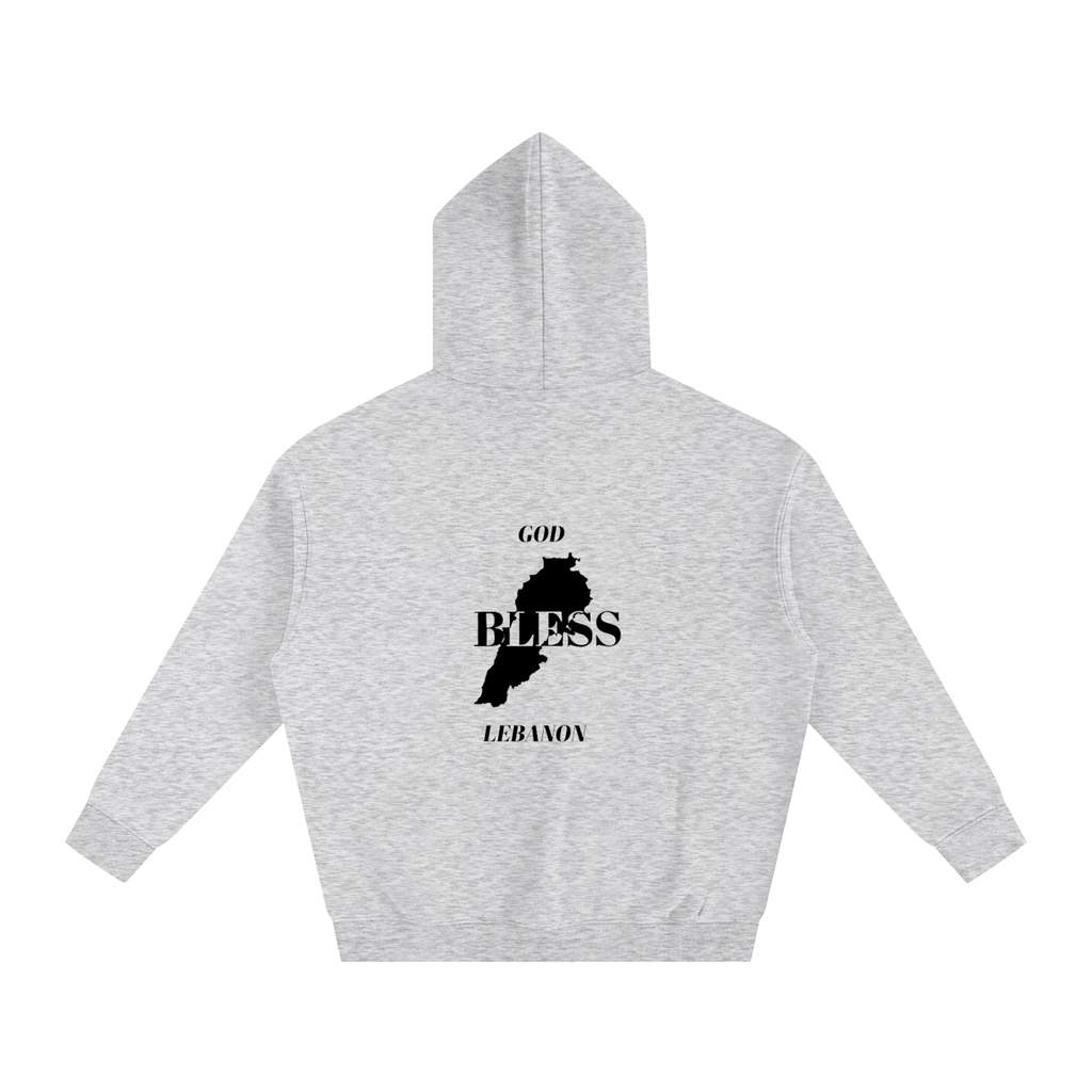 “God Bless Lebanon” - Oversize Fleeced Hoodie