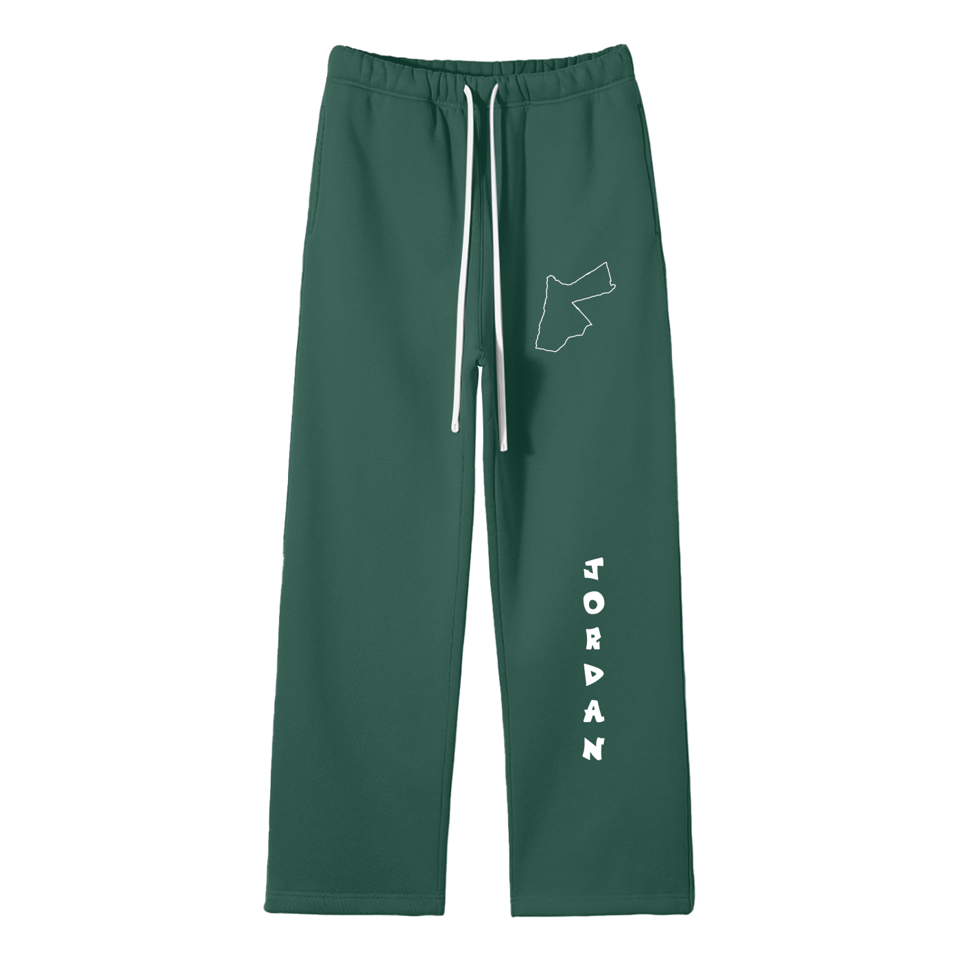 ”Jordan” - Unisex Solid Color Fleece Straight Leg Pants