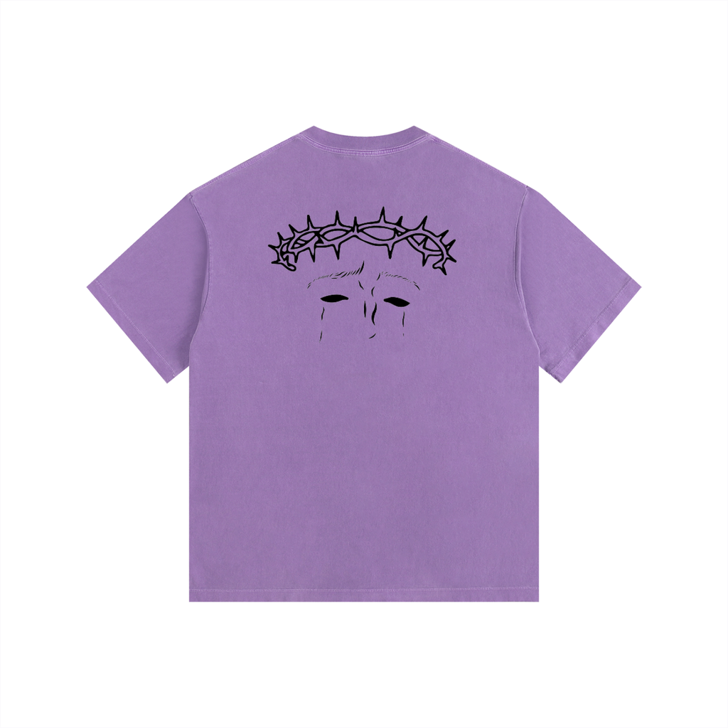 Vintage Washed Oversized Cotton T-Shirt