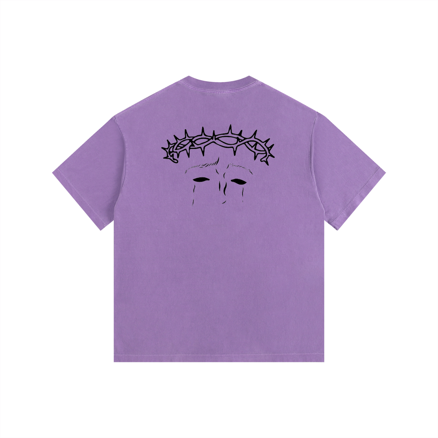 Vintage Washed Oversized Cotton T-Shirt