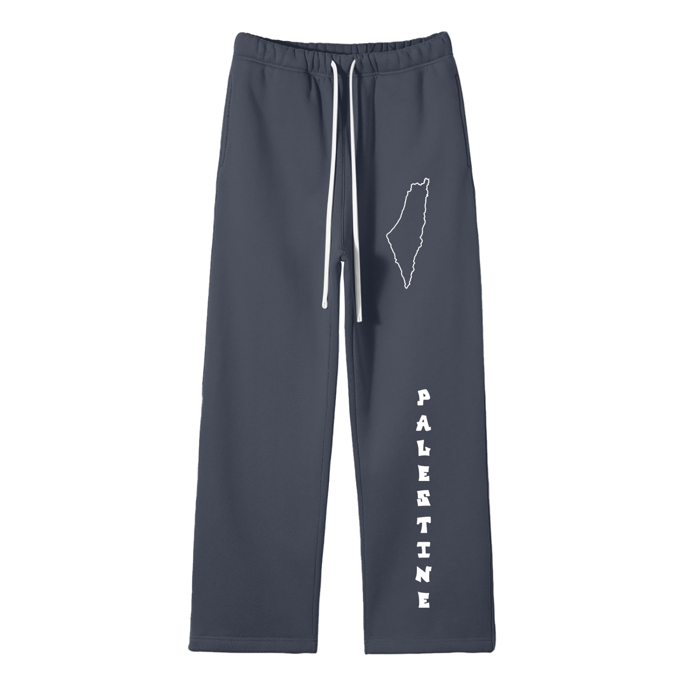 “Palestine” - Unisex Solid Color Fleece Straight Leg Pants