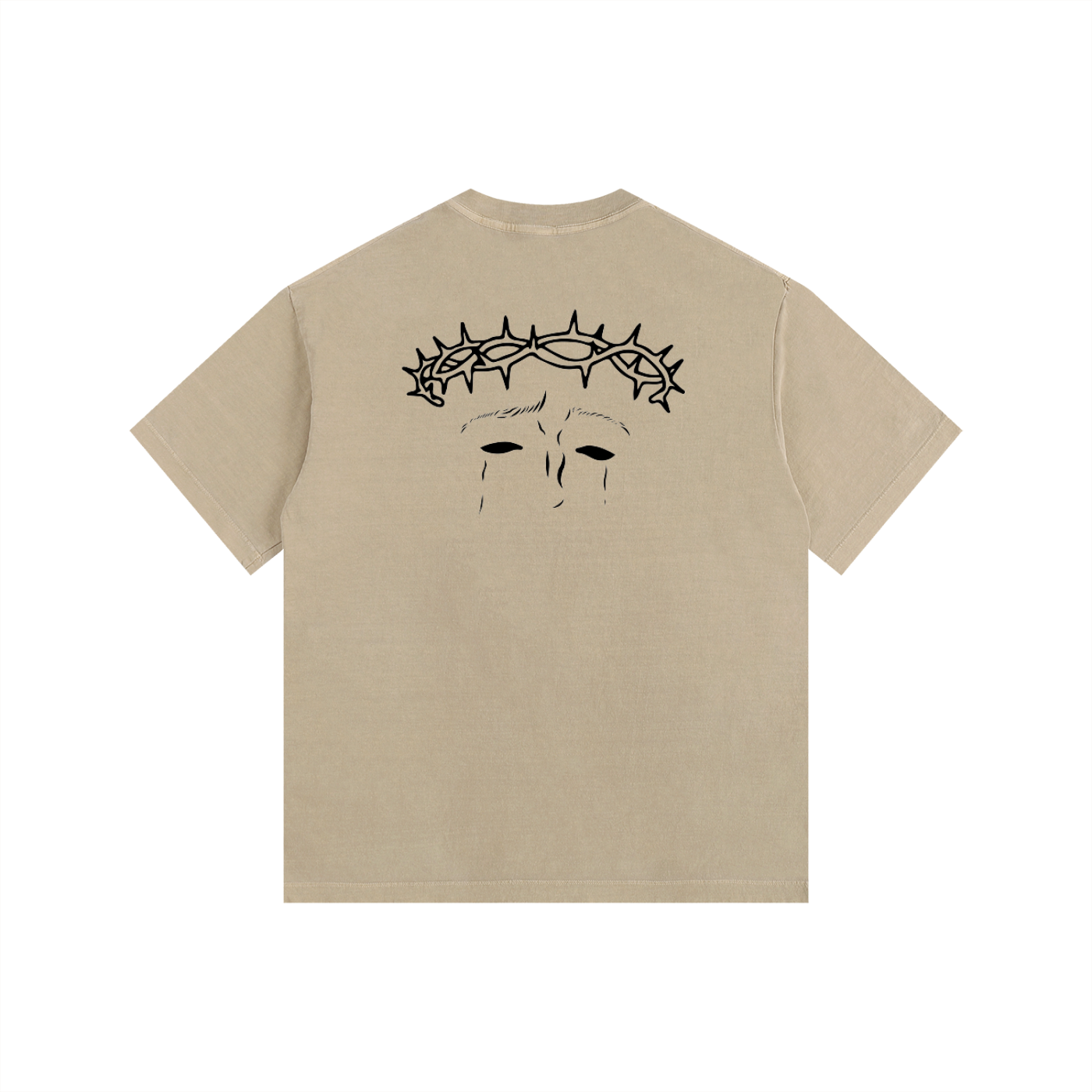 Vintage Washed Oversized Cotton T-Shirt