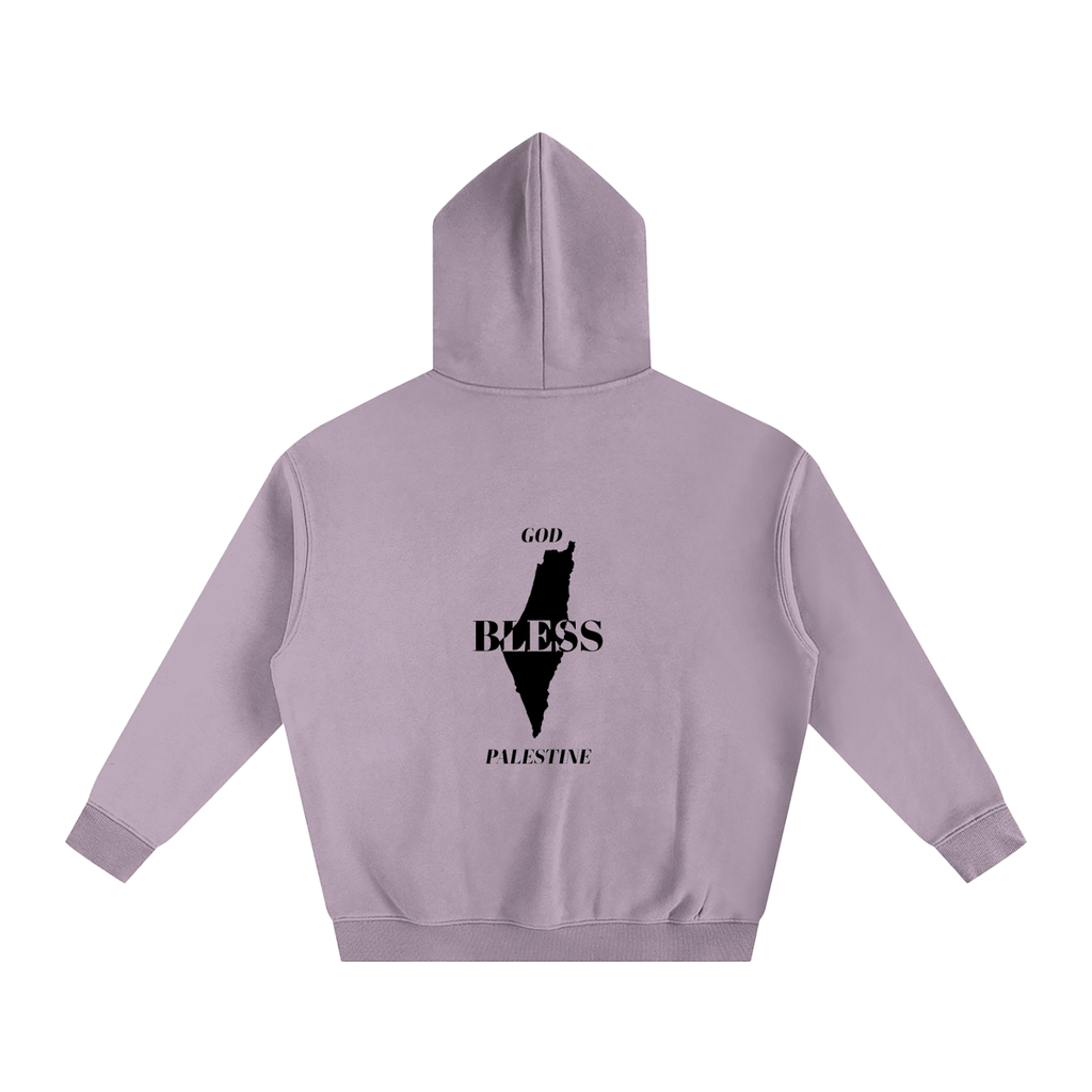 “God bless Palestine” - Oversize Fleeced Hoodie
