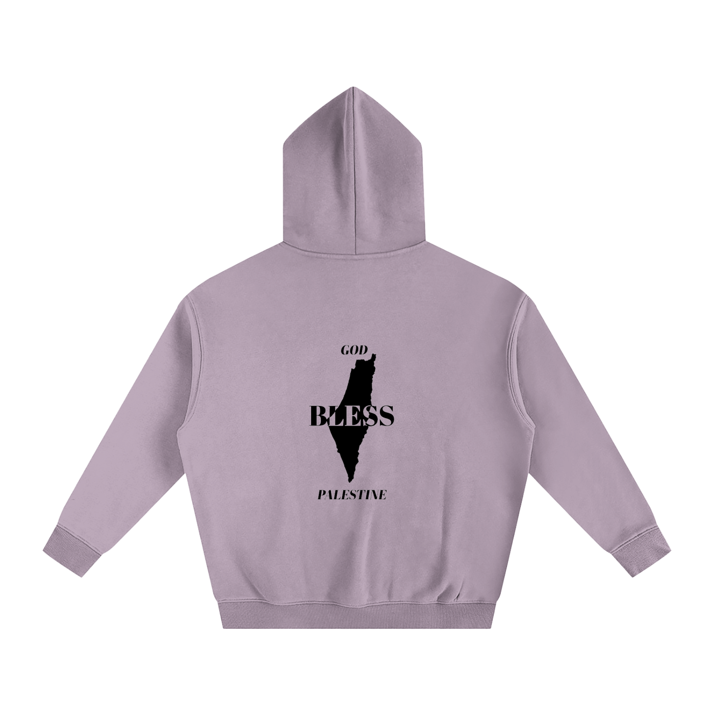 “God bless Palestine” - Oversize Fleeced Hoodie