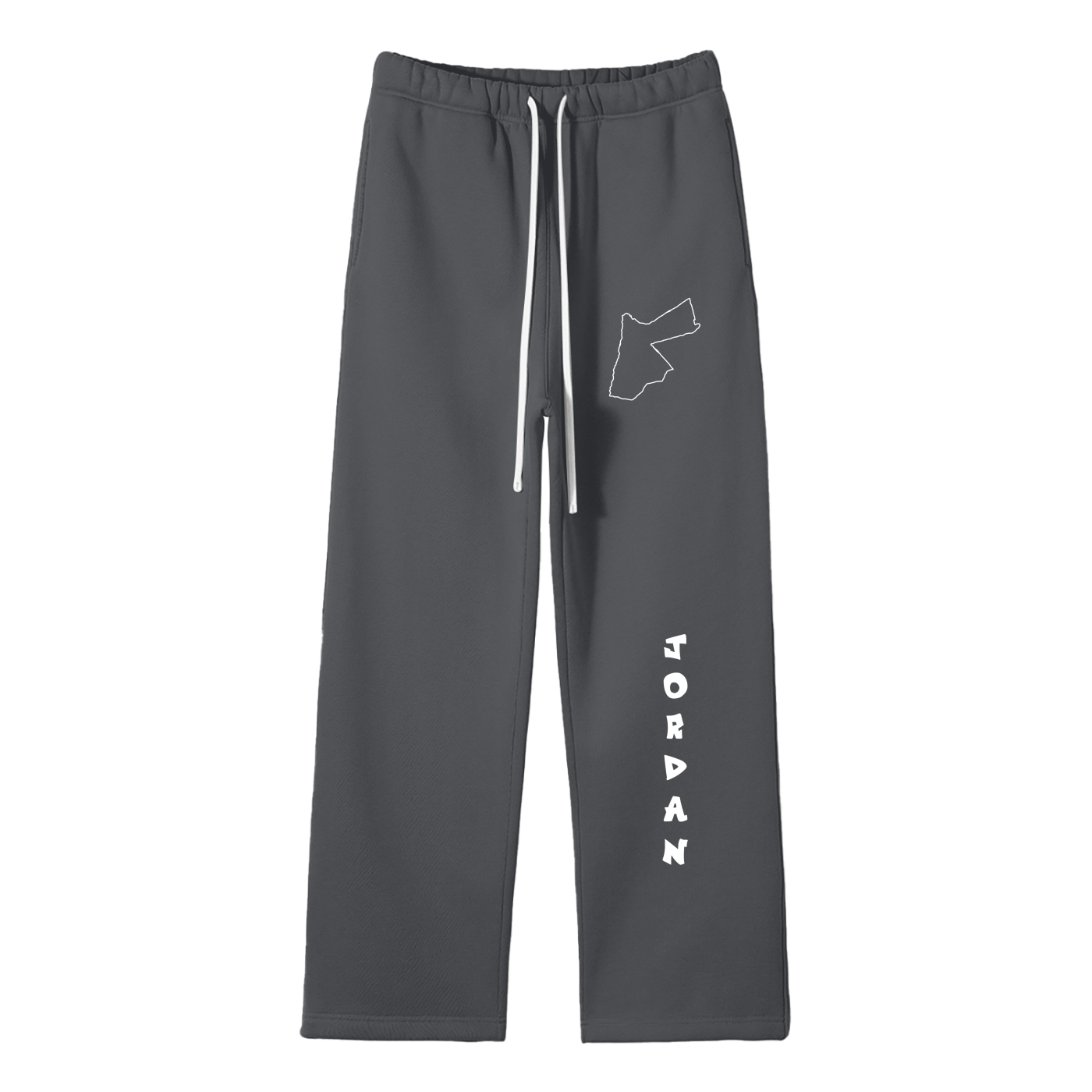 ”Jordan” - Unisex Solid Color Fleece Straight Leg Pants