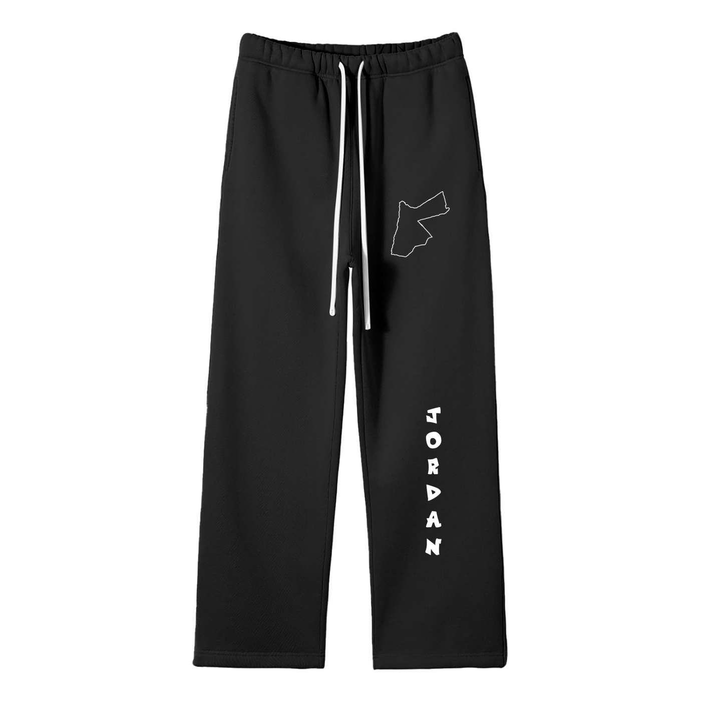 ”Jordan” - Unisex Solid Color Fleece Straight Leg Pants