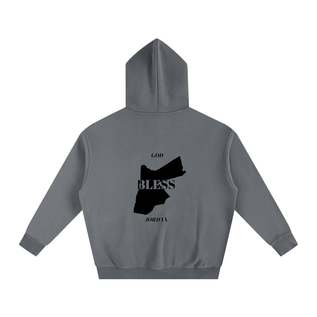 God Bless Jordan - Oversize Fleeced Hoodie