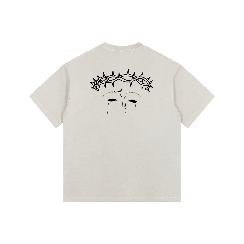 Vintage Washed Oversized Cotton T-Shirt