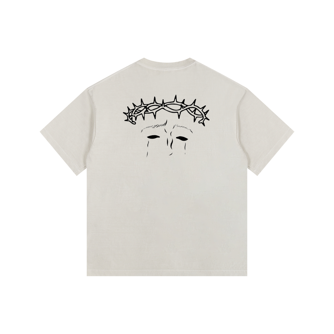 Vintage Washed Oversized Cotton T-Shirt