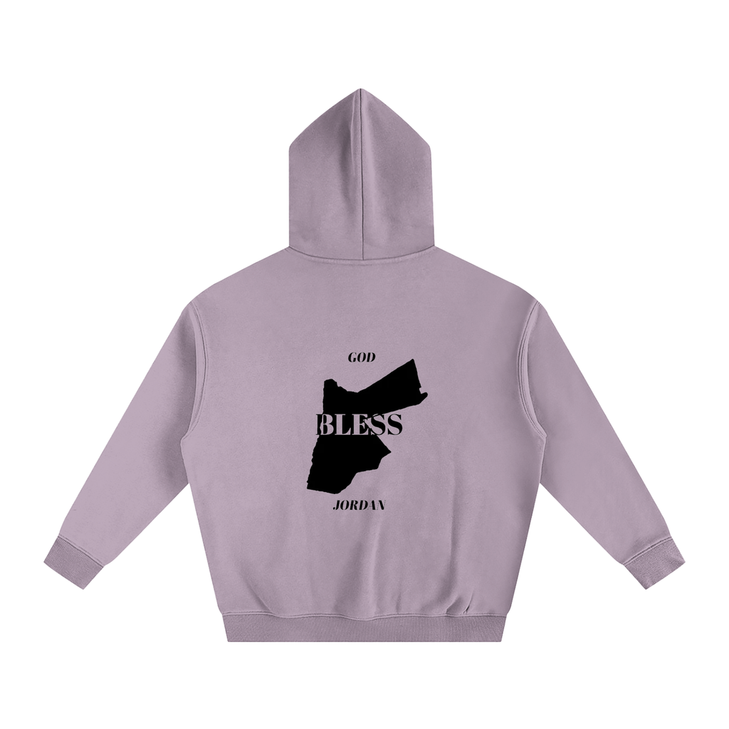 God Bless Jordan - Oversize Fleeced Hoodie
