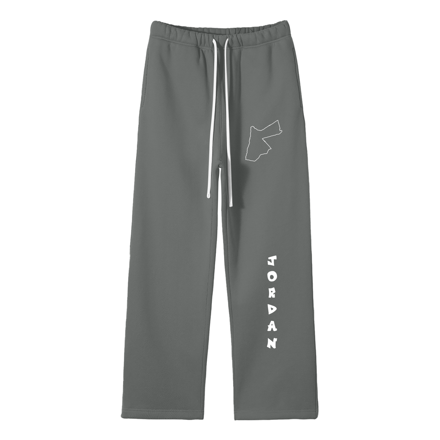”Jordan” - Unisex Solid Color Fleece Straight Leg Pants