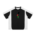 Retro “Palestine” Jersey - Unisex Color Block Loose T-Shirt