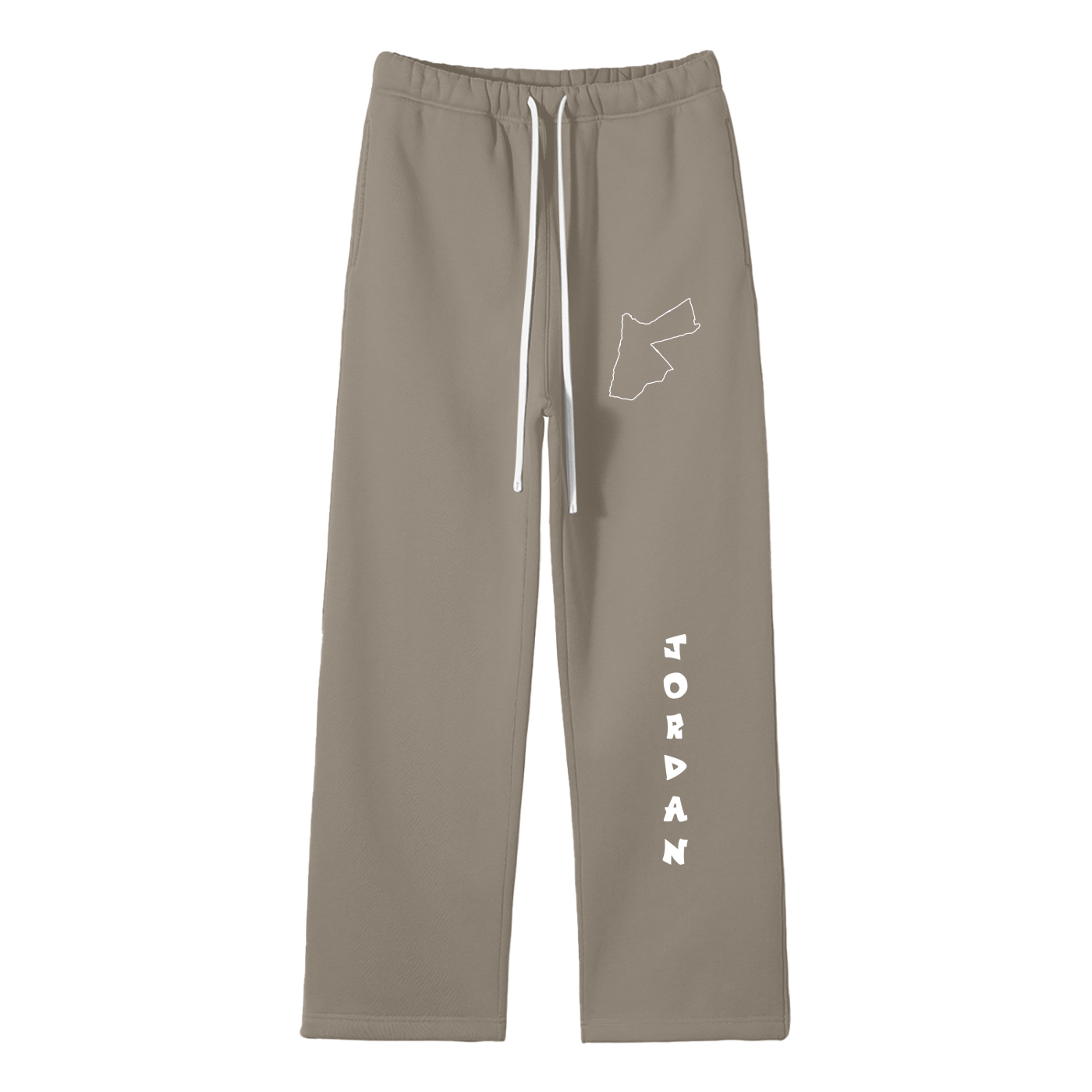 ”Jordan” - Unisex Solid Color Fleece Straight Leg Pants