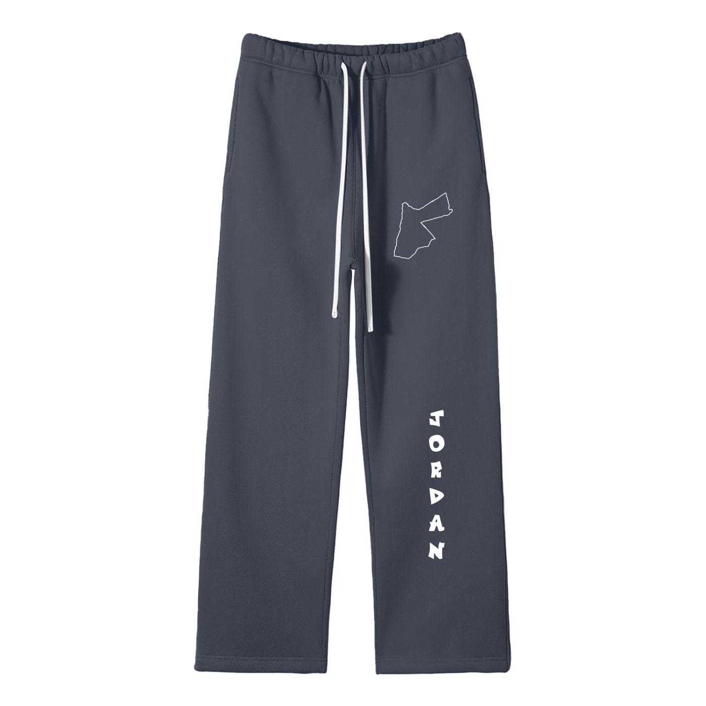 ”Jordan” - Unisex Solid Color Fleece Straight Leg Pants
